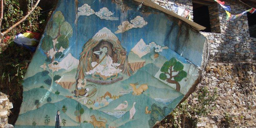 Hang động ẩn tu của Milarepa tại Manang (Nepal)