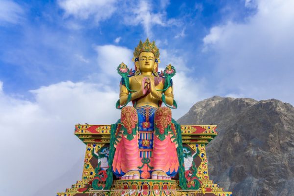 Tượng Phật Di Lặc ở Ấn Độ