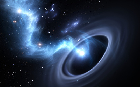 Không gian và thời gian - lỗ đen vũ trụ